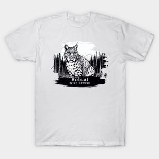 Bobcat - WILD NATURE - BOBCAT -12 T-Shirt